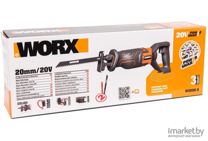 Электропила Worx WX500.9