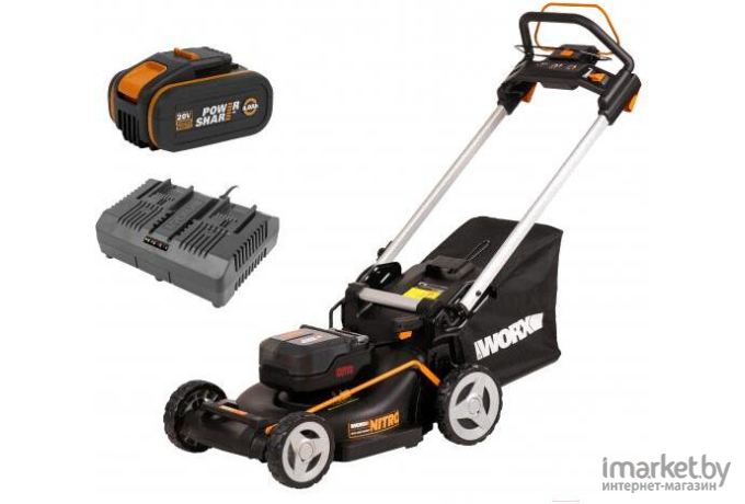 Газонокосилка Worx WG749E