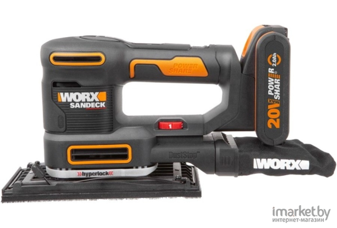 Вибрационная шлифмашина Worx WX820