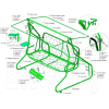 Садовые качели Olsa Люкс-2 [с588/123]