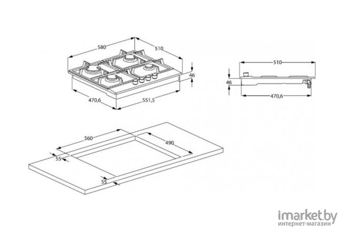 Варочная панель BEKO HILW64325SB [7763586742]