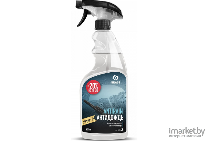 Очиститель для авто Grass Antirain 600мл [110401]