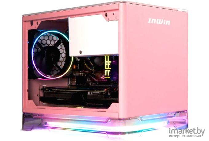 Корпус для компьютера In Win CF08A A1PLUS 650W IW-A1PLUS-PINK Pink [6136764]