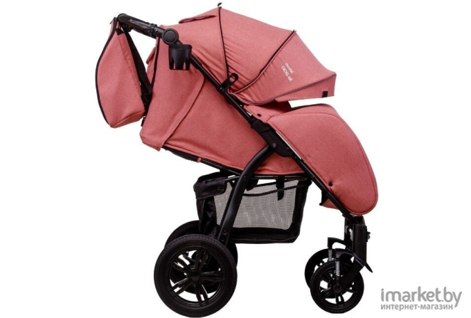Детская коляска Bubago Cross AIR Pink/Coral [BG-0624 pink/coral]