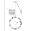Подвесная люстра Moderli Stasy [V9010-PL]