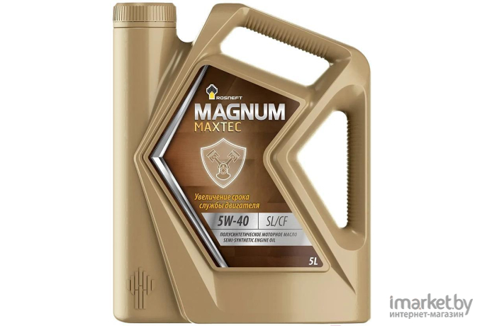 Моторное масло Роснефть Magnum Maxtec 10W-40 5л