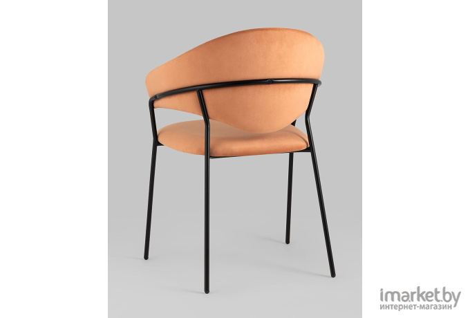 Стул Stool Group Алексис велюр оранжевый [AV 445-Cm-08]