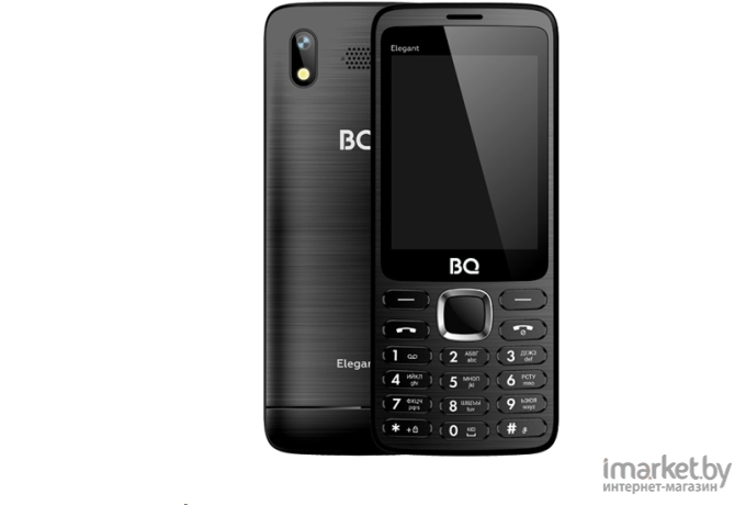 Мобильный телефон BQ Elegant черный [BQ-2823 Черный]