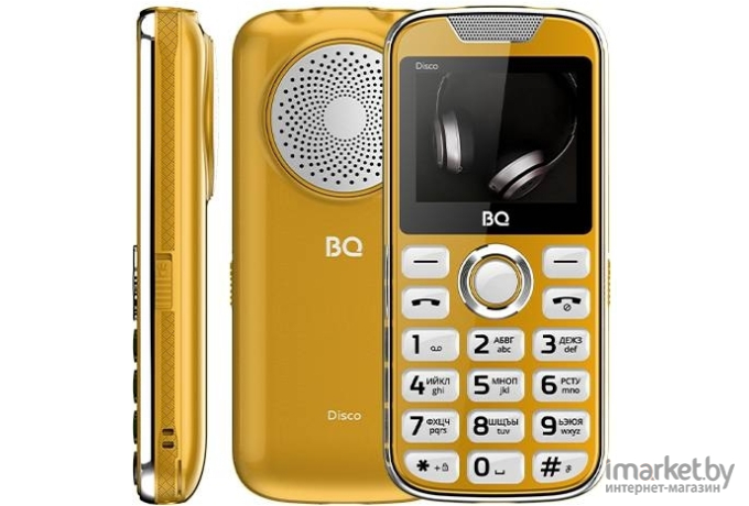 Мобильный телефон BQ Disco золотой [BQ-2005 Золотой]