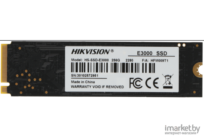 SSD диск Hikvision M.2 256GB E3000 [HS-SSD-E3000/256G]