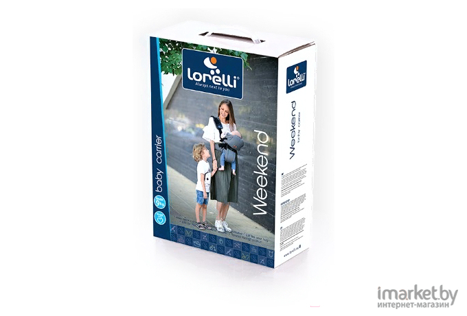 Рюкзак-переноска Lorelli Weekend Blue Luxe [10010110006]