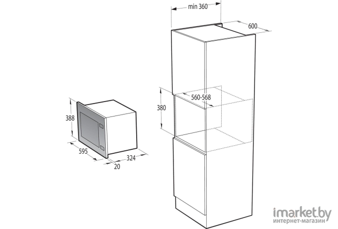 Микроволновая печь Gorenje BM201AG1X