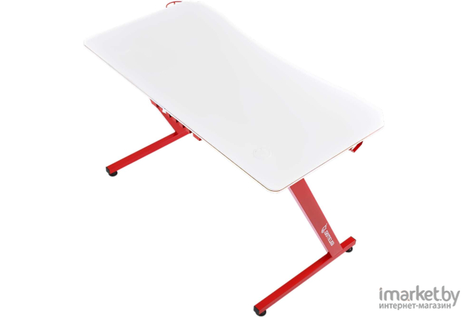 Стол письменный GameLab Monolith White/Red (GL-910)