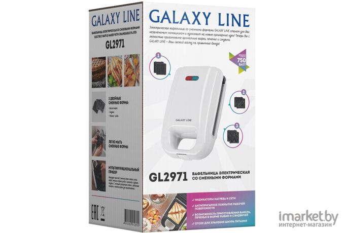 Вафельница Galaxy LINE GL2971