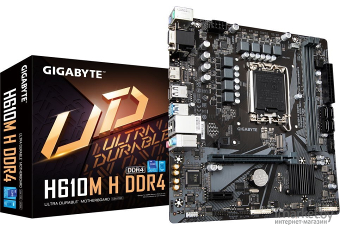 Материнская плата Gigabyte H610M H DDR4