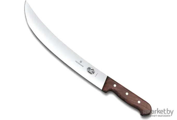Кухонный нож Victorinox Cimeter разделочный для стейка 310мм бордовый [5.7300.31]