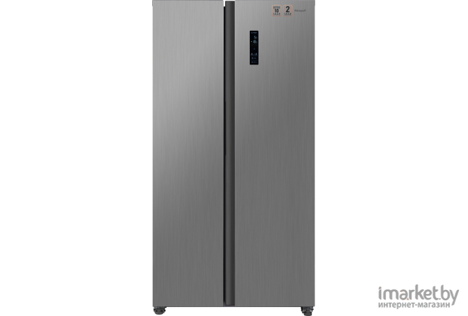 Холодильник Weissgauff WSBS 500 NFX Inverter (426809)