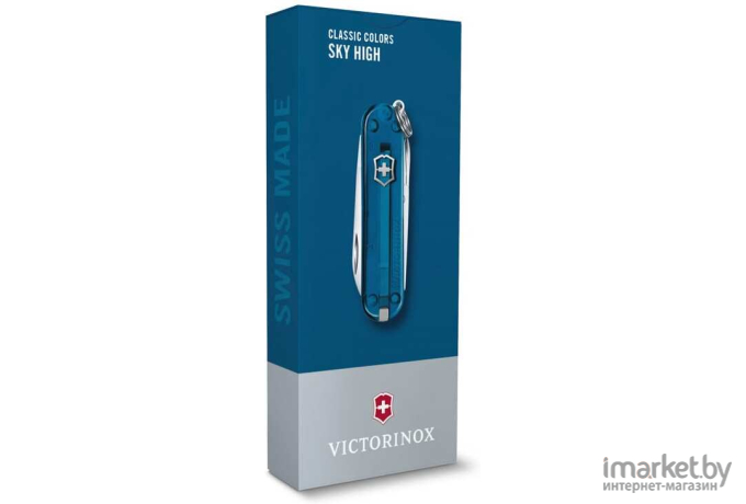 Туристический нож Victorinox перочинный Classic Sky High 58мм 7 функц. [0.6223.T61G]