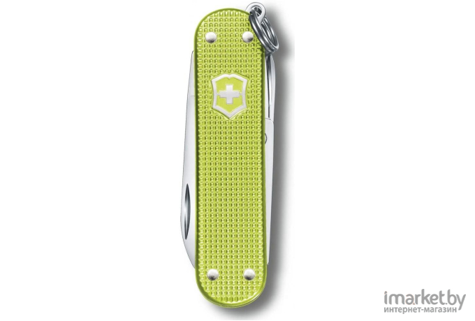 Туристический нож Victorinox перочинный Classic Lime Twist 58мм 7функц. [0.6221.241G]