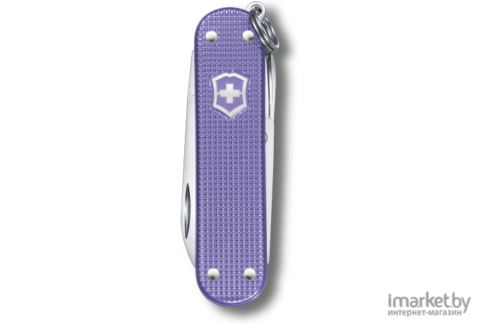 Туристический нож Victorinox перочинный Classic Electric Lavender 58мм 7функц. [0.6221.223G]