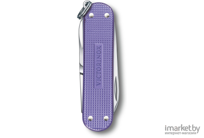 Туристический нож Victorinox перочинный Classic Electric Lavender 58мм 7функц. [0.6221.223G]