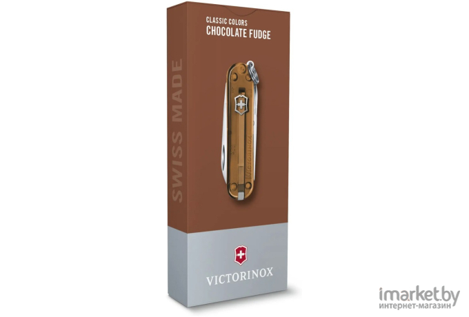 Туристический нож Victorinox перочинный Classic Chocolate Fugde 58мм 7функц. [0.6223.T55G]