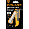 Нож садовый Fiskars K80 малый черный/оранжевый [1062819]