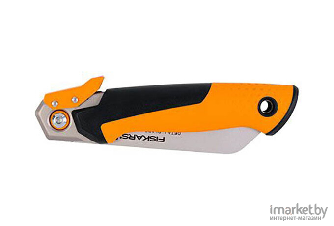 Пила садовая Fiskars Pro Power Tooth малый черный/оранжевый [1062932]