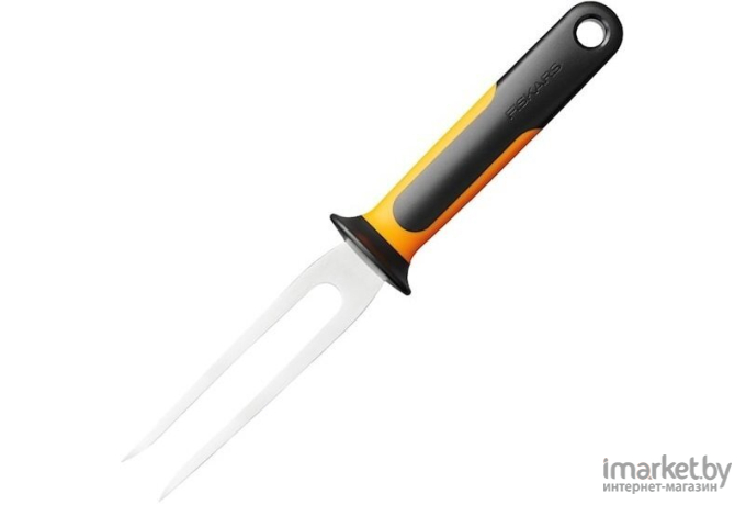 Кухонная вилка Fiskars Вилка для мяса Functional Form черный/оранжевый [1057548]