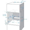 Духовой шкаф Weissgauff EOM 751 PDB черный [429106]