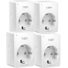 Розетка TP-Link Умная TAPO EU VDEBT Wi-Fi белый [P100(4-PACK)]