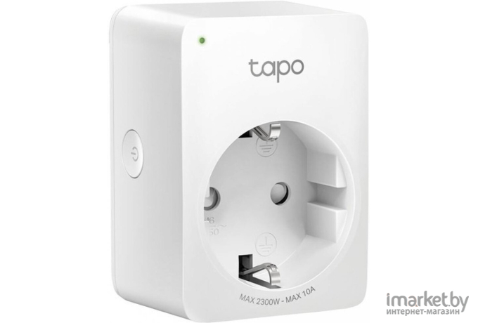 Розетка TP-Link Умная TAPO EU VDEBT Wi-Fi белый [P100(4-PACK)]