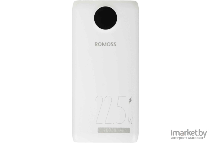 Аккумулятор для телефона Romoss SW20PF 20000mAh 3A PD 2xUSB белый