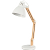 Настольная лампа Camelion KD-355 C01 гибкой стойке белый [14157]
