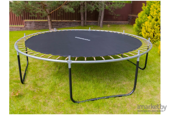 Батут GetActive Jump PRO 10FT с лестницей и внутренней сеткой синий [10464A2M-L синий]