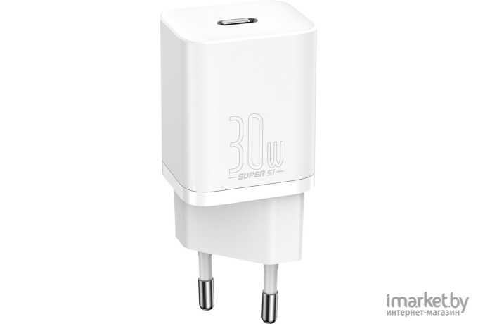 Сетевое зарядное устройство Baseus Super Si Quick Charger White [CCSUP-J02]