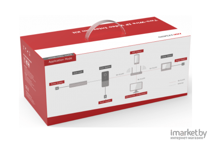 Видеодомофон Hikvision DS-KIS603-P(B)