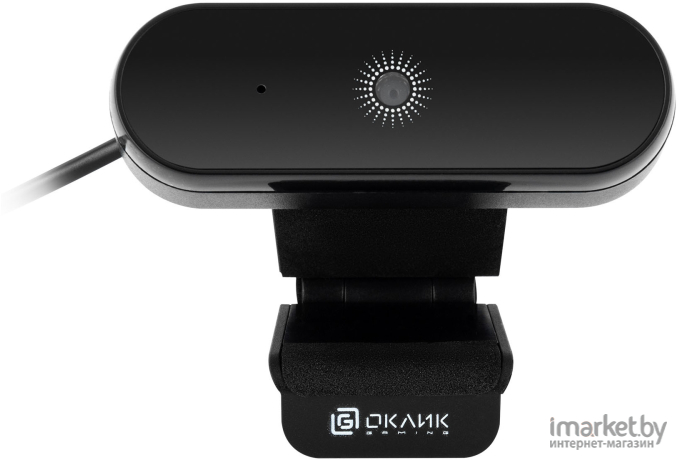 Web-камера Oklick 2Mpix USB2.0 с микрофоном черный [OK-C008FH]