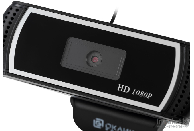 Web-камера Oklick 2Mpix USB2.0 с микрофоном черный [OK-C013FH]