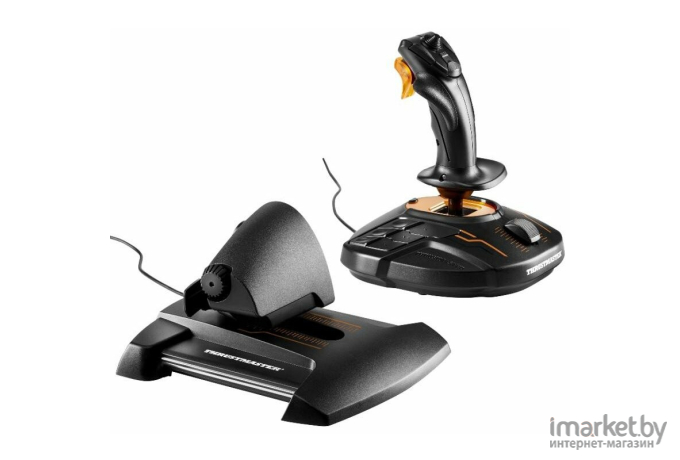 Игровой джойстик Thrustmaster T-16000M FCS Hotas Worldwide Versiion USB черный [2960778]