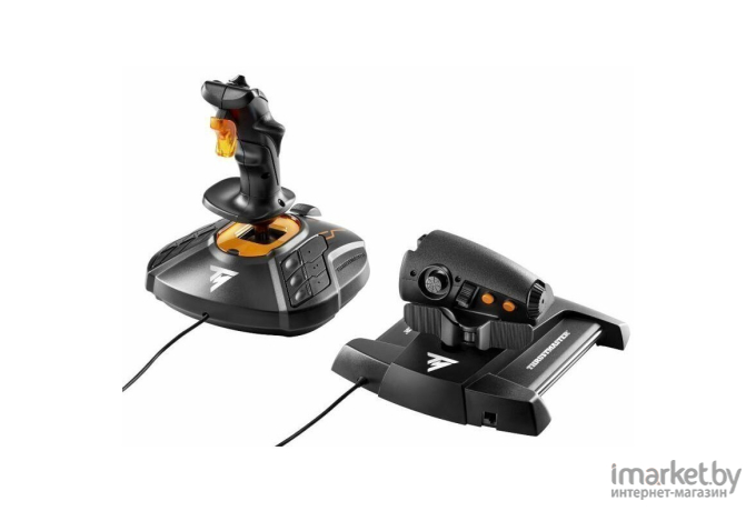 Игровой джойстик Thrustmaster T-16000M FCS Hotas Worldwide Versiion USB черный [2960778]