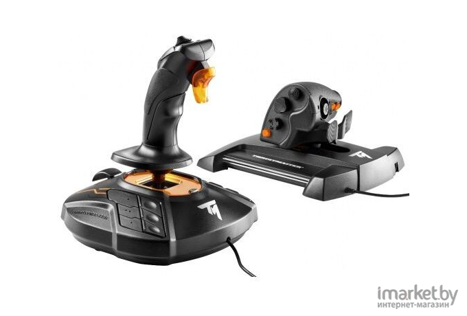 Игровой джойстик Thrustmaster T-16000M FCS Hotas Worldwide Versiion USB черный [2960778]