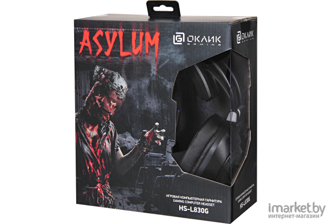 Наушники Oklick HS-L830G ASYLUM черный [1460163]