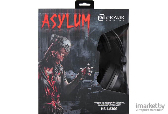 Наушники Oklick HS-L830G ASYLUM черный [1460163]