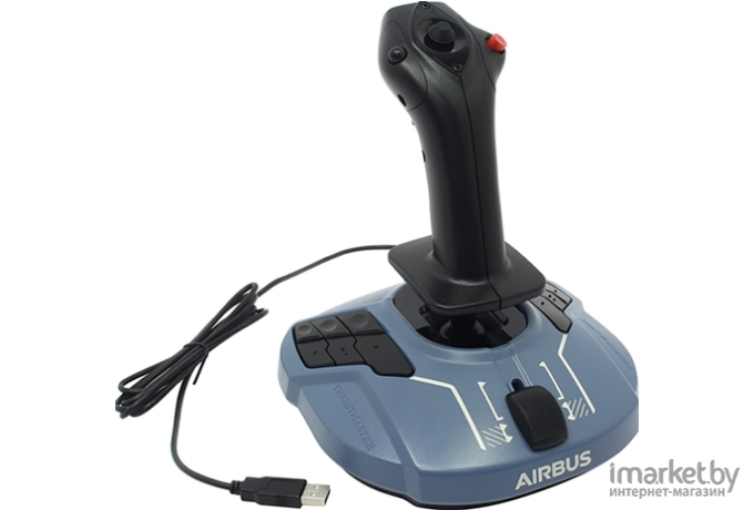 Игровой джойстик Thrustmaster Airbus Edition TCA Sidestick Airbus Edittion WW Version серый/черный [2960844]