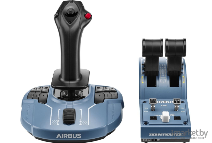 Игровой джойстик Thrustmaster TCA OFFICER PACK AIRBUS EDITION WW VERSION серый/черный [2960842]