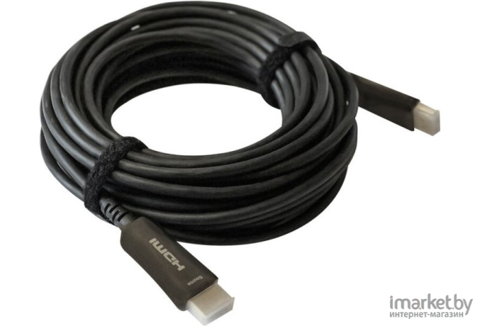 Кабель Digma HDMI 2.0 AOC HDMI (m)/HDMI (m) 30м. черный [BHP AOC 2.0-30]