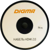 Кабель Digma HDMI 2.0 AOC HDMI (m)/HDMI (m) 50м. черный [BHP AOC 2.0-50]