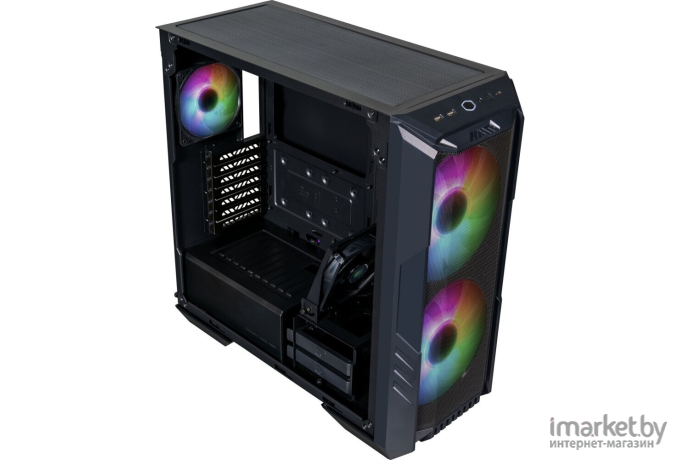 Корпус для компьютера Cooler Master HAF500 без БП черный [H500-KGNN-S00]