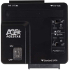 Кабель для компьютера AgeStar HDD/SSD SATA IDE пластик черный [3FBCP]